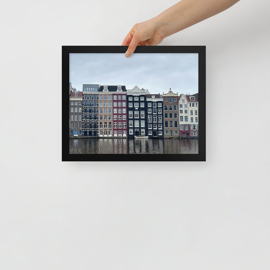 "Amsterdam" 11x14 Framed Print