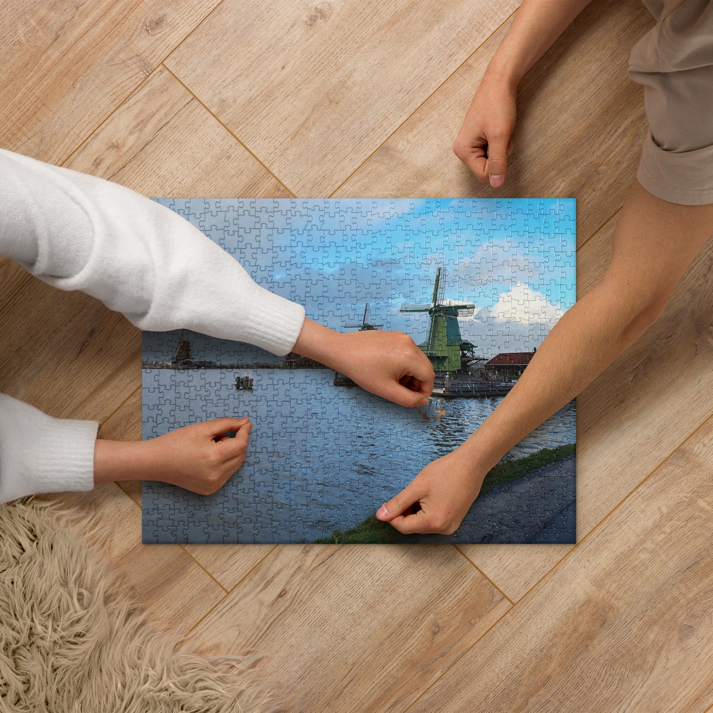 "Windmills" 520 piece Jigsaw Puzzle