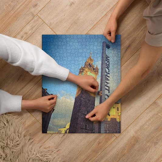 "Merchant City" 520 piece Jigsaw puzzle